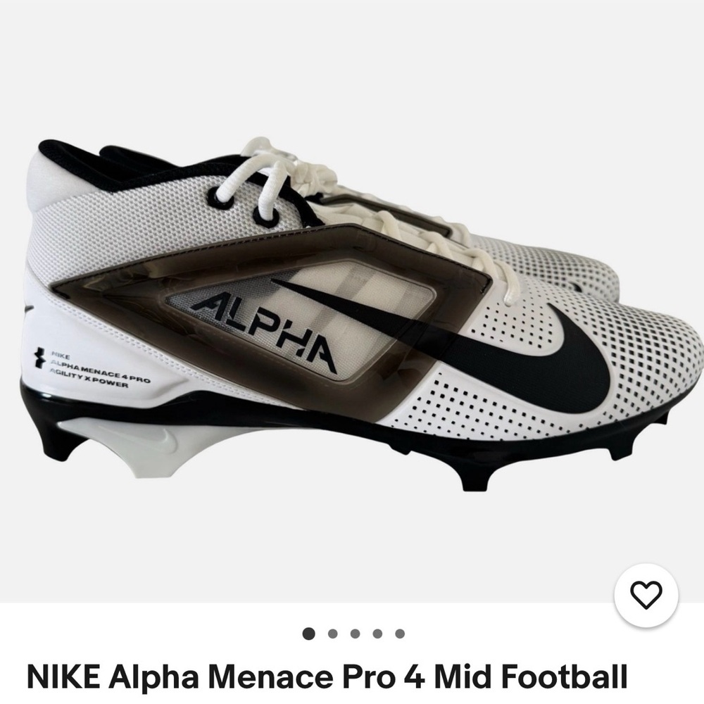 NIKE Football Cleats | Alpha Menace Pro 4 Football Cleats